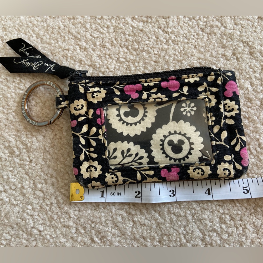 Vera Bradley Mickey Meets Birdie Zip ID Disney Parks